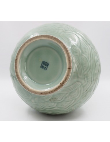 Jarra grande de celadon da China,...