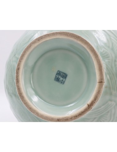 Large celadon vase from China, modern...