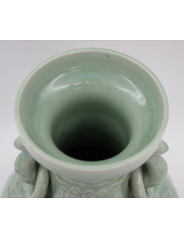 Large celadon vase from China, modern...