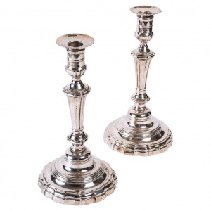 Pair of candlesticks -...
