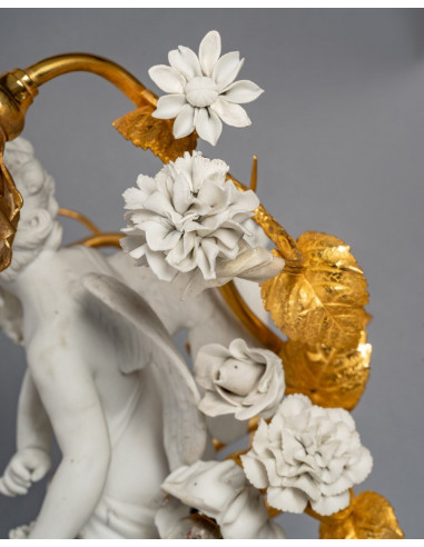 金伦·布龙ze lamp 和纤维 从19世纪罚款