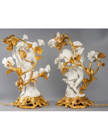 金伦·布龙ze lamp 和纤维 从19世纪罚款
