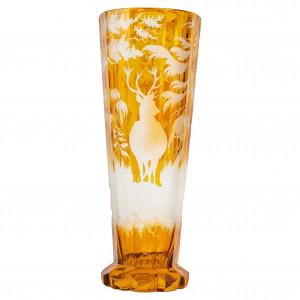 Gran copa de cristal de...
