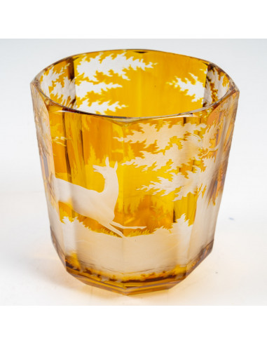 Goblet/Verre in Bohemian kristal,...