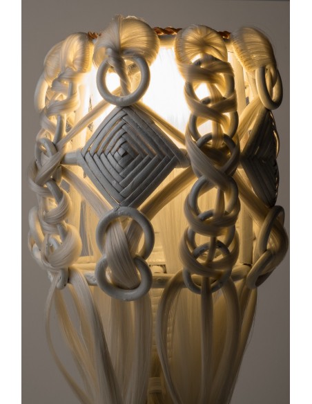 Rat lamp 和合成纤维,艺术家Fivki chomocki提出的独家材料