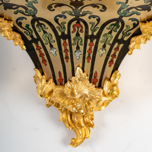 Pair of Boulle marquetry... 2