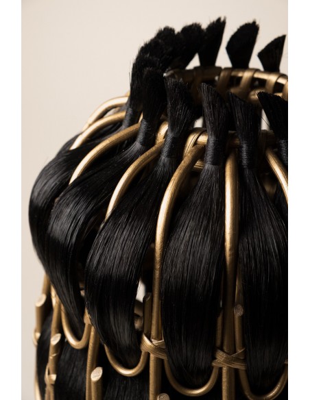 Lampe à Poser en Rotin et Fibres Synthétiques, Pièces Unique Réalisées par l'Artiste Micki Chomocki