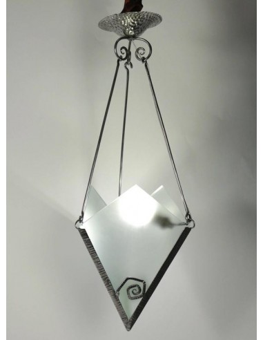 第 deco lustre,1930年,钢和玻璃