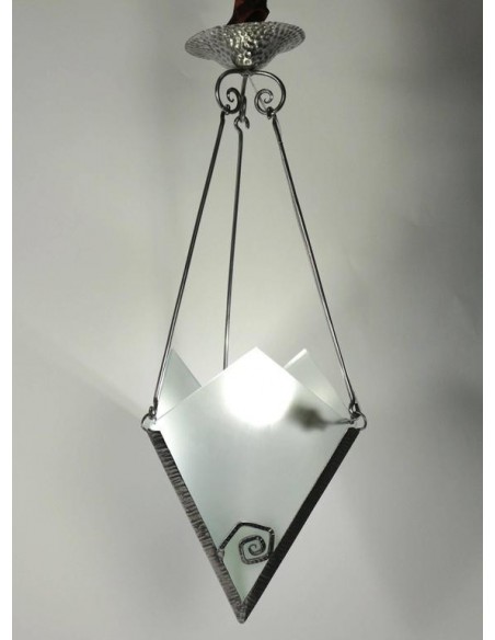 第 deco lustre,1930年,钢和玻璃