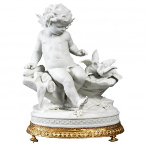Angioletto in porcellana...