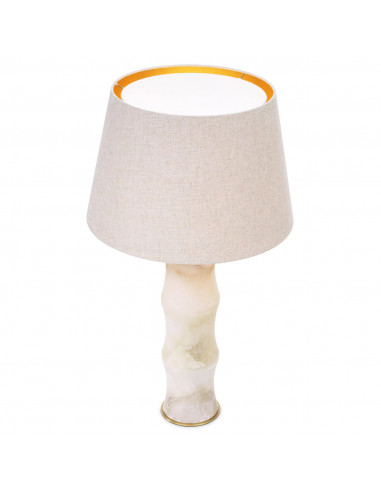 Lampe de table, finitions marbre gris...