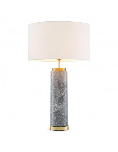 Lampe de table, finitions albâtre ou...