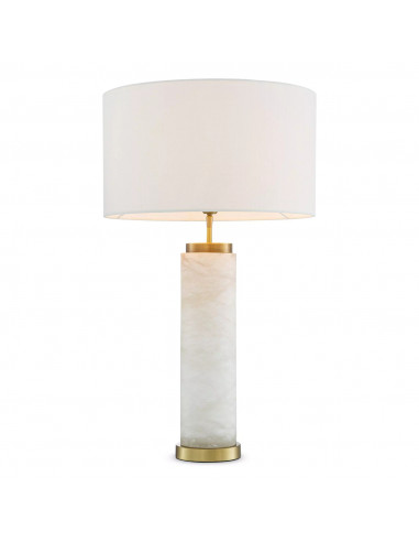 Lampe de table, finitions albâtre ou...