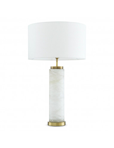 Lampe de table, finitions albâtre ou...
