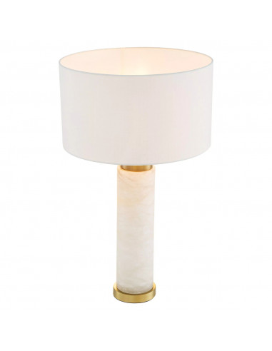 Lampe de table, finitions albâtre ou...