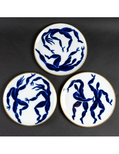 Three plates by Henri van der...