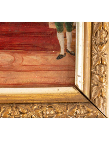 Paire de Tableaux "La vie parisienne"