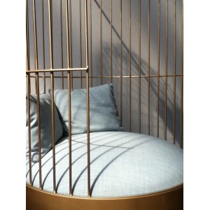 Křeslo - Cage posée, design Anouchka Potdevin, Současné umění 2
