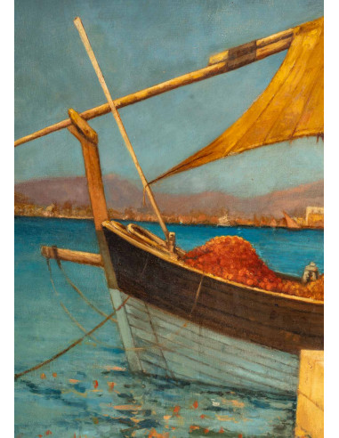 Orange merchants on the Mediterranean...