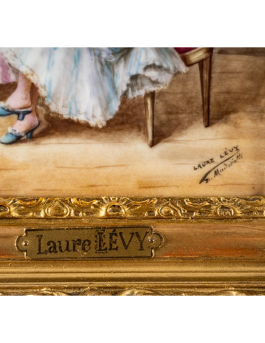 Porcelain Laure Lèvy Boxed End Xixth...