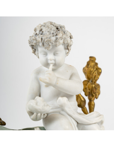 Small biscuit planter, early 20th...