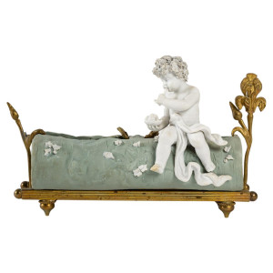 Petite Jardinière en biscuit