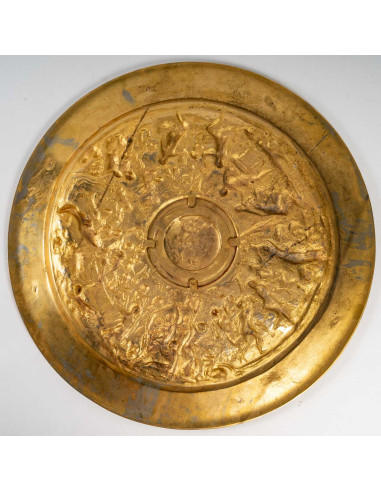 镀金青铜托盘，19 世纪