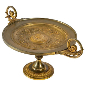 Taça de bronze estilo...