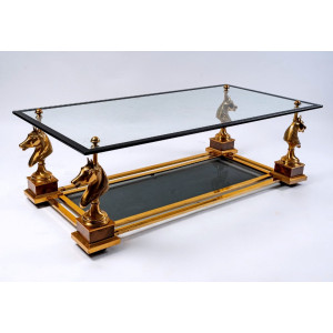 Mesa de centro para cavalos...