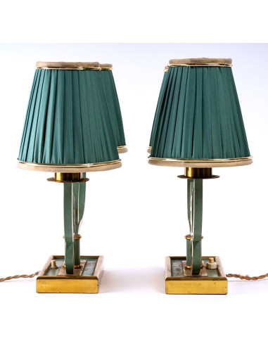 Pairon Lamps, House Leleu, Art Deco