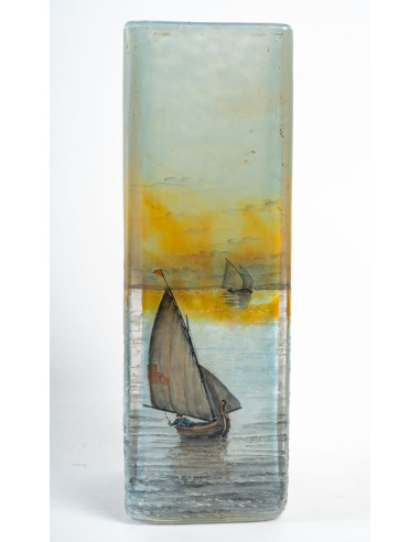 Pâte de verre de Daum Nancy, Vase, 1900