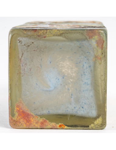 Daum Nancy glass paste, Vase, 1900