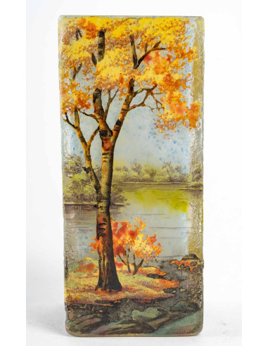Glas 过去e by Daum Nancy, Vase, 1900