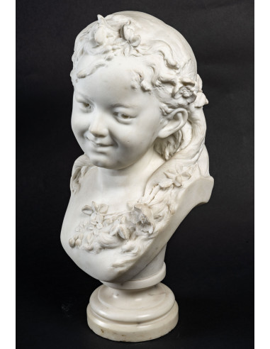 Crier Belleuse Marble儿童的陈述