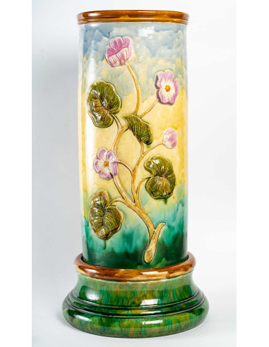Ceramic Barbotine umbrella stand