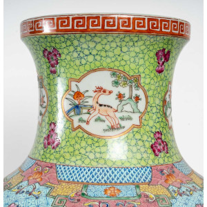 Pair of covered vases,... 2