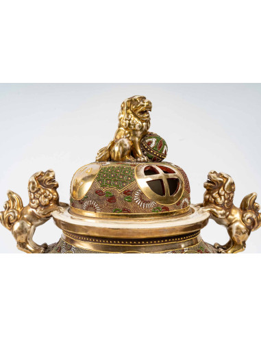 Profumo in ceramica Satsuma, 1900