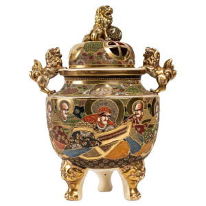 Satsuma ceramic scent, 1900
