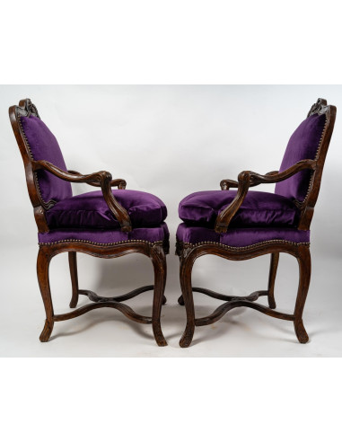 Paar Sessel, Regency, Xviiième siècle