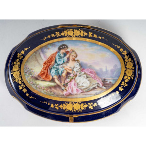 Modrá porcelánová... 2