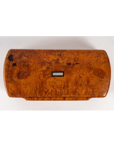 Snuffbox ou caixa de rapé com...
