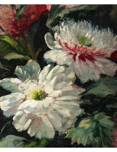 French work Floral composition, Late...