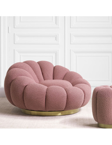 Swivel armchair, Model Mello.