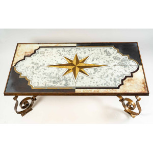 Mesa de centro con espejo... 2