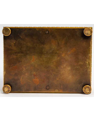 Gilt bronze box, 19th century