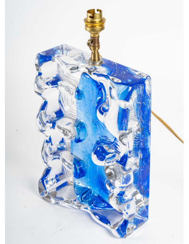 Lâmpada de cristal Daum, 1960