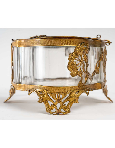 Caixa de Cristal e Bronze, Art...