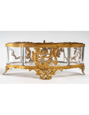 Caixa de Cristal e Bronze, Art...