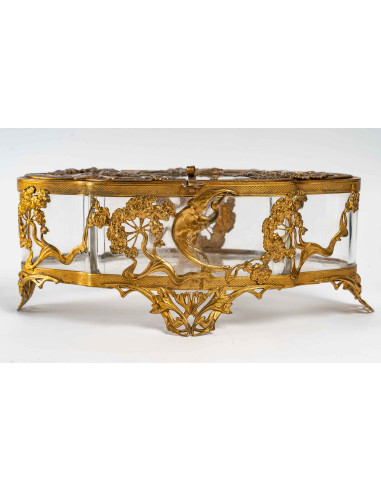 Caixa de Cristal e Bronze, Art...
