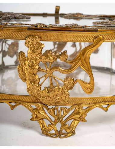 Caixa de Cristal e Bronze, Art...